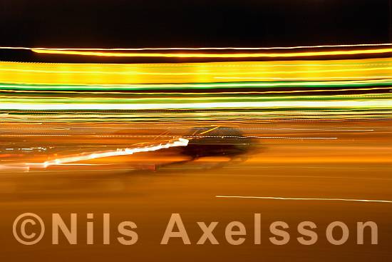 Bil i rondell   ©Foto: Nils Axelsson  #BildID: nadig031127050    